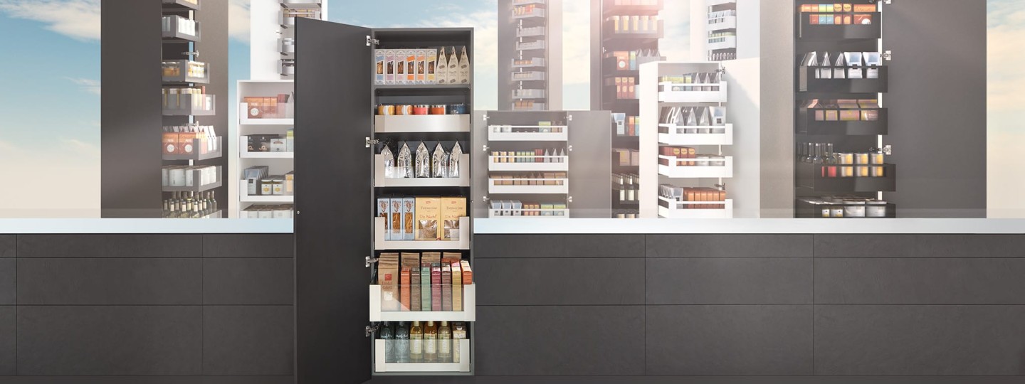 Blum larder deals drawers