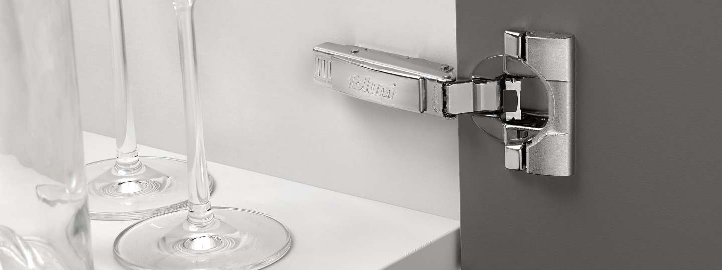 Blum CLIP Top Soft Close Cabinet Hinge - 110° - Inset - Pair