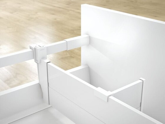 Cubertero, para sistema de guías para laterales de cajón Blum